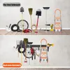 Werkzeughalter Wand, 80 Zoll Garagen-Organizer mit 15 Haken Produktbild-Vorschau 7