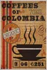 vianmo Holzschild 30x20 cm coffees colombia organic coffee Produktbild-Vorschau 1
