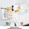 Edelstahl 3-armige Handtuchhalter Bad Schwenkbar 3-armige Produktbild-Vorschau 4