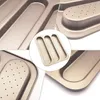 Brotbackform Baguette Französisches Brotform Backblech Produktbild-Vorschau 3