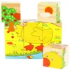 Vzdělávací dřevěné bloky Farma puzzle 9el. Náhled obrázku produktu 8