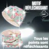 Casquette réfléchissante & loop pour enfants - Tissu jersey Voir les images du produit 2