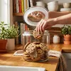 Vilde | Contenitore in vetro con coperchio 4L - Barattolo Anteprima dell’immagine prodotto 11