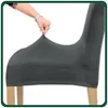 Stuhlhusse 6er Pack - Dunkelgrau - Universal - Stretch - Produktbild-Vorschau 3