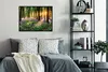 MuchoWow® Gerahmtes Poster Wald - Blumen - Lavendel - Sonne Produktbild-Vorschau 5