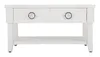 Table Basse Shine 90 X 60 X 47 Cm En Bois Blanc - Table Voir les images du produit 2