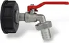IBC Adapter S60 x 6 Grobgewinde Kugelhahn 3/4 Zoll Produktbild-Vorschau 1