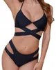 Badeanzug - Zweiteiliger Badeanzug - Hoher Schnitt - Bikini Produktbild-Vorschau 3