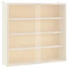 vidaXL Sammlervitrine aus Holz mit Türen 40x8,5x37 cm Produktbild-Vorschau 1