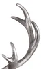 XXL Hirschgeweih Hirschkopf Geweih 10-Ender Silber Optik 48x32x61cm Skulptur Produktbild-Vorschau