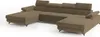 Masseno Ecksofa DETTI mit Schlaffunktion U-Form, Sofa mit Produktbild-Vorschau 2