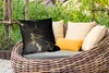 MuchoWow® Outdoor Kissen - Marmor - Schwarz - Gold - Luxus Produktbild-Vorschau 3