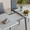 Jídelní stůl Vicco Tisko Bílá/Šedá 120-160 x 80 cm s Náhled obrázku produktu 4