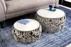 riess-ambiente Rundes 2er Set Couchtische ABSTRACT LEAF Produktbild-Vorschau 10