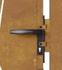 vidaXL Cancello da giardino 105x180 cm in acciaio corten Anteprima dell’immagine prodotto 9