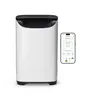 A white air purifier and a smartphone displaying its app interface are shown against a white background. Anteprima dell’immagine prodotto