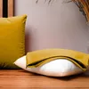 MG Design 2er Set Kissenbezüge 35 x 35 cm in Gelb - mit Produktbild-Vorschau 4
