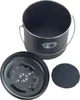 WENKO Metall Komposteimer Nero 6 L in Schwarz 22,5 x 22,5 Produktbild-Vorschau 6