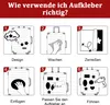 Wasserdichte Punk Sticker, 102 Teile Mit Modernen Designs, Náhled obrázku produktu 2
