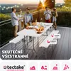 TecTake 404527, Bílá, 4 sedadlo/sedadel Náhled obrázku produktu 6