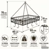 Appendino per pentole Appendino per padelle Cocina 65 cm Anteprima dell’immagine prodotto 2