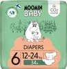 Moomin Baby - Pañales ecológicos Moomin - Talla 6 - De 12 a Vista previa de la imagen del producto 7