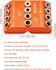 Guide de perçage VEVOR 30°/45°/90° Gabarit de perçage Voir les images du produit 7