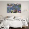 Leinwandbild (100x70cm): Claude Monet - Seerosen, echter Produktbild-Vorschau 6