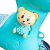 Aga4Kids Plastový hojdací koník 2v1 DS3803 Modrý Náhľad obrázku produktu 3