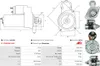 Startmotor voor Suzuki LJ80 / Samurai / SJ410, 12V, 0,8 kW Productafbeelding-voorbeeld 6