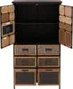 Apothekerkommode HWC-O80, Schrank Highboard Schubladen, Produktbild-Vorschau 5