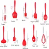 Silikon Küchengeschirr Set, 10 Stück Küchenhelfer Set Produktbild-Vorschau 4
