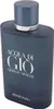 Geschlossener Parfumflakon von Acqua di Giò Profondo: schlichtes, maskulines Design mit matter Oberfläche und weißem Markenlogo. Voir les images du produit