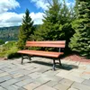Hochwertige Gartenmöbel aus Holz, 160 cm, direkt vom Produktbild-Vorschau 2