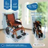 Mobiclinic Fauteuil roulant Transit Pyramide Pliable Assise Voir les images du produit 2