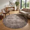Carpetsale24 Waschbarer Teppich Vintage Rundteppich Produktbild-Vorschau 1
