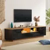 MODFU TV-Schrank 180cm,Hochglanz-Lowboard mit Produktbild-Vorschau 3