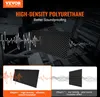 A person in a recording studio is shown with soundproofing foam panels and sound wave graphics. Náhled obrázku produktu