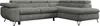 Ecksofa Sofa Grau, Wohnlandschaft L-Form mit Schlaffunktion Produktbild-Vorschau 6