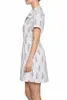 500131 Buffalo Damen Kleid Grau-Blau Gr. 40 – elegantes Produktbild-Vorschau 3