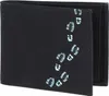 oxmox portafoglio New Cryptan Pocketbörse Footsteps Print Anteprima dell’immagine prodotto 1