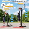 COSTWAY Basketballkorb, Basketballständer 135/143-305 cm Produktbild-Vorschau 6
