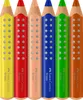 FABER-CASTELL Dreikant-Buntstift Grippy 6er Kartonetui Produktbild-Vorschau 2