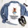 Mr. & Mrs. Panda Größe XL T-Shirt Maus Kekse - Weiß - Produktbild-Vorschau 2