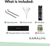 Cheminée à l'éthanol Xaralyn - caisson encastrable XL - Voir les images du produit 8