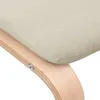 vidaXL Podnóżek kremowy 51x41x40 cm tkanina Podgląd zdjęcia produktu 16