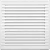 Griglia di ventilazione con rete Bianco 140x140 mm Anteprima dell’immagine prodotto 1