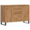 Credenza Rovere Artigianale 101,5x35x70 cm in Legno Anteprima dell’immagine prodotto 1