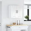 vidaXL Küchen-Hängeschrank Lucca Hochglanz-Weiß Produktbild-Vorschau 4