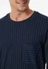 Schiesser Pyjama dunkelblau gestreift Produktbild-Vorschau 5